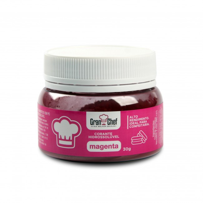 GRAN CHEF Corante Hidro - Magenta 30g
