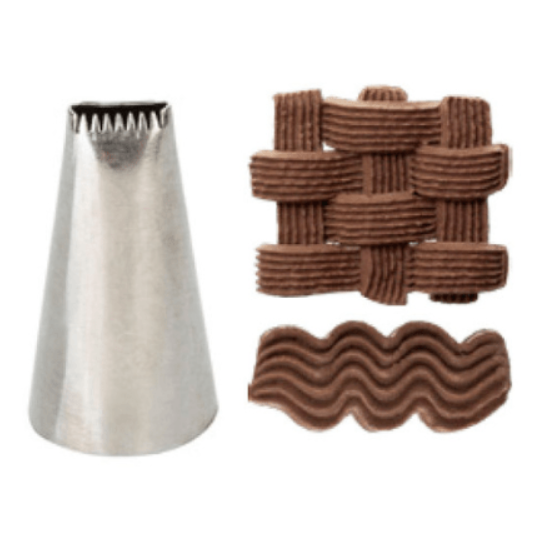 SILV Bico De Confeitar Serra 47 - 1 unid