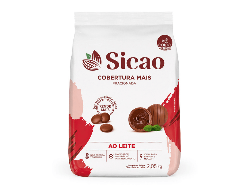 SICAO Cob ao leite Gotas 2,05kg MAIS