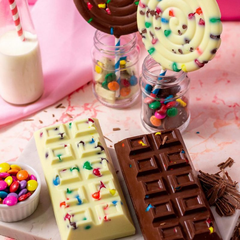 BWB 9664 Forma 3 Partes Barra De Chocolat...