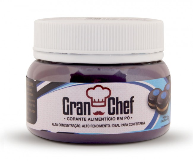 GRAN CHEF Corante Hidro - Azul 30g