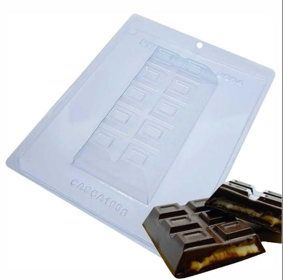 BWB 9664 Forma 3 Partes Barra De Chocolat...
