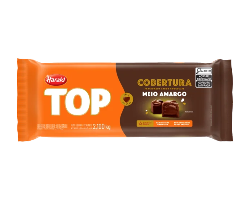 HAR TOP Cob Meio Amargo Barra - 2,1kg