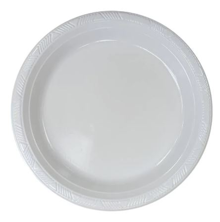 SILV HAPPY LINE Prato Descartável Branco ...