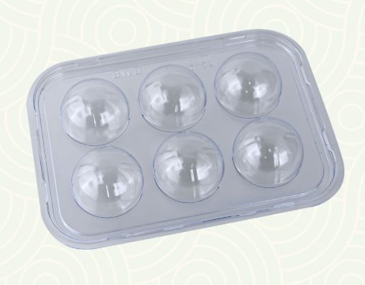 BWB 14150 Blister para Doces c/ 6 Cavidad...