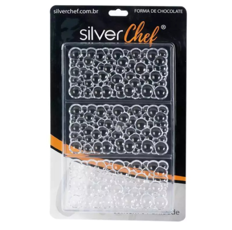 SILV Forma Policarbonato Barra Bolhas 3cav