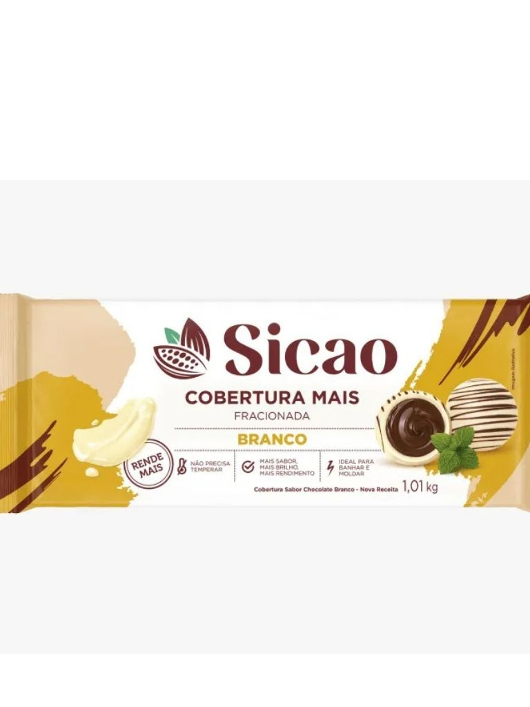 SICAO Cob Branco Barra 1,01kg MAIS