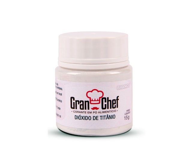 GRAN CHEF Corante Hidro Lipo - Branco 15g
