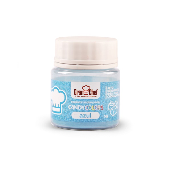 GRAN CHEF Corante Lipo - Candy Colors Azu...