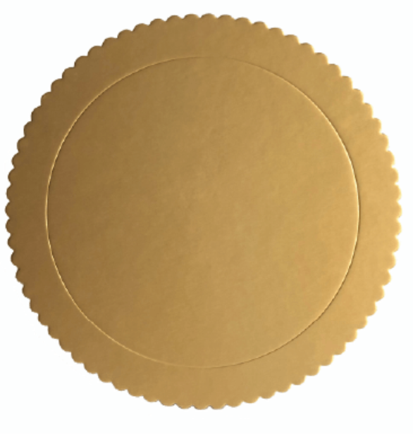 SILV Cakeboard Dourado 21cm - 1und