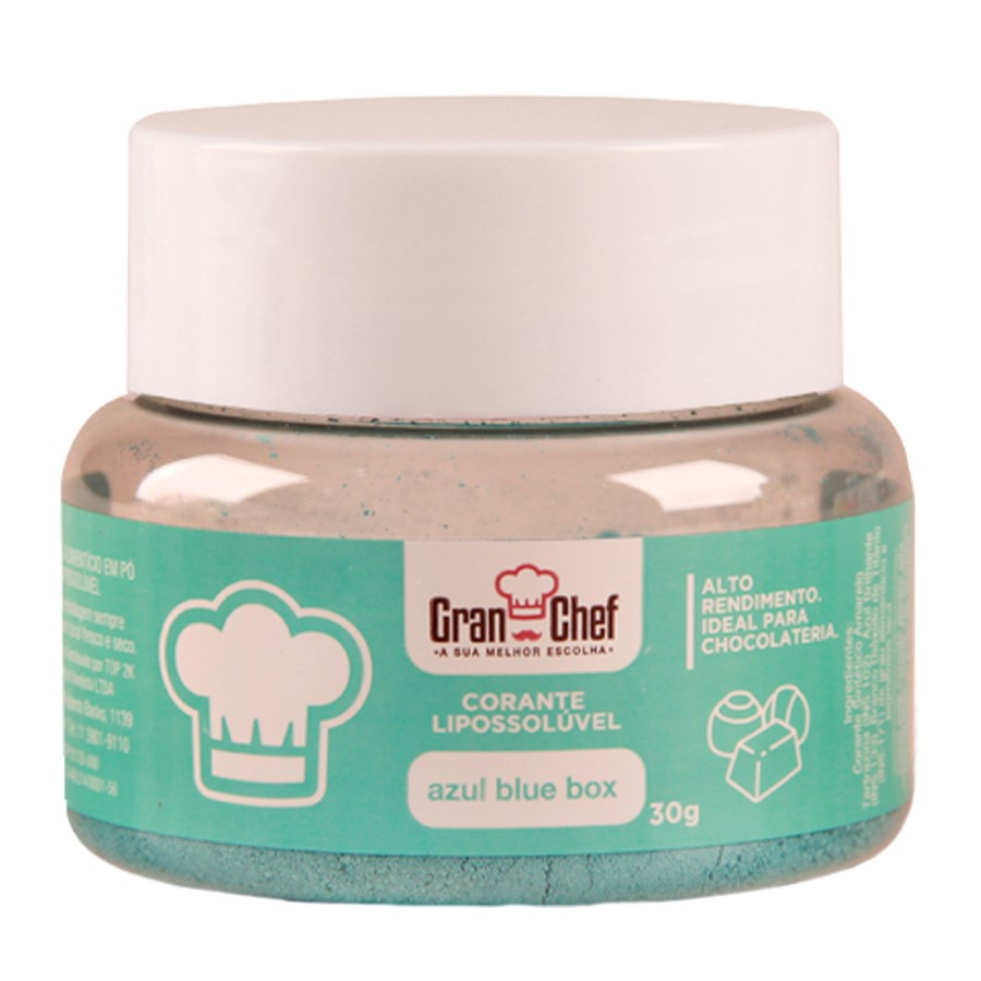 GRAN CHEF Corante Lipo - Blue Box 30g