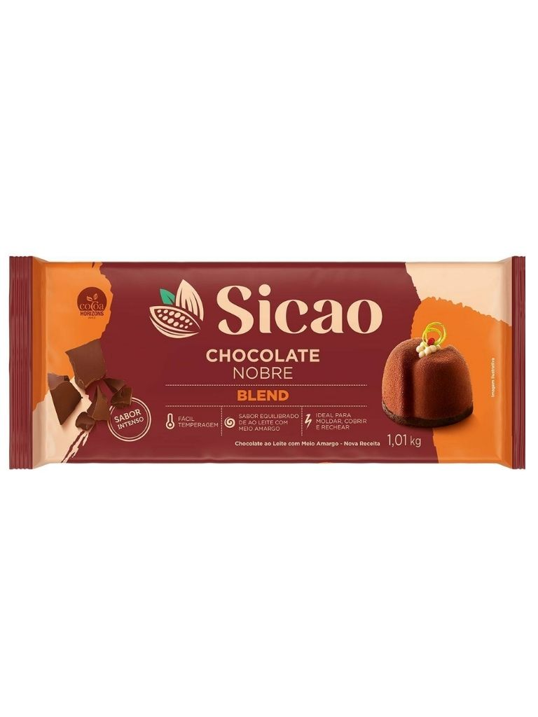 SICAO Choc Blend Barra 1,01kg NOBRE