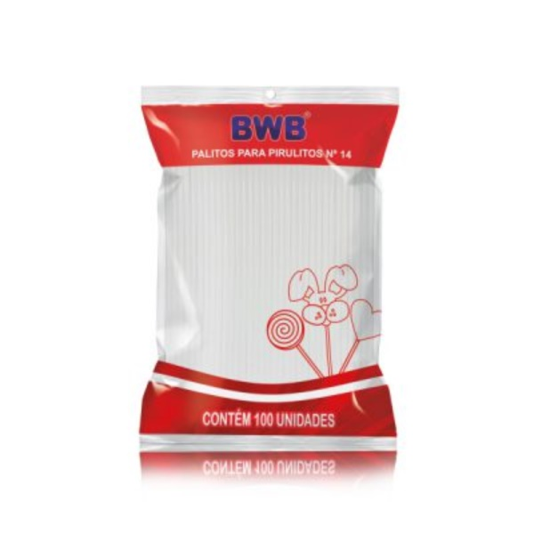 BWB225 Palitos para Pirulito M Branco n°1...