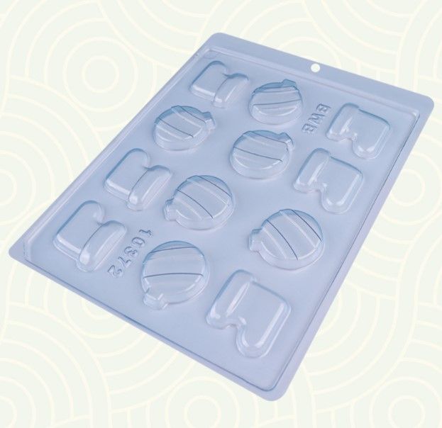 BWB 10372 Forma Simples Aplique Bola Bota...