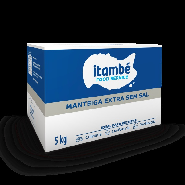 ITAMBÉ Manteiga Extra s/Sal - 5kg 