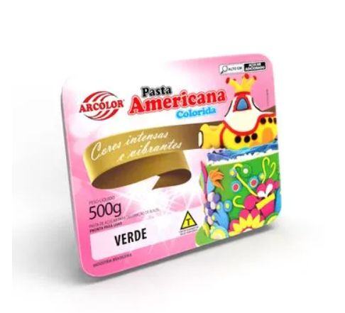 ARCOLOR Pasta Americana VERDE - 500g