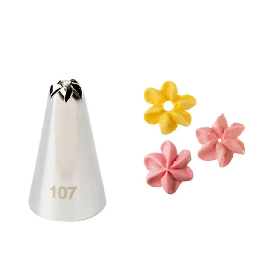 SILV Bico De Confeitar Flor 107 - 1 unid
