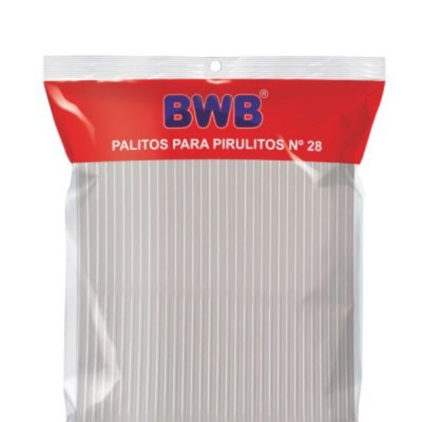BWB 283 Palitos para Pirulito G Cristal n...