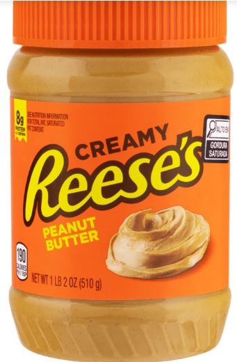 REESES Pasta Amendoim Americana Creamy 510g