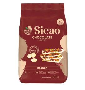 SICAO Choc Branco Gotas 1,01kg NOBRE