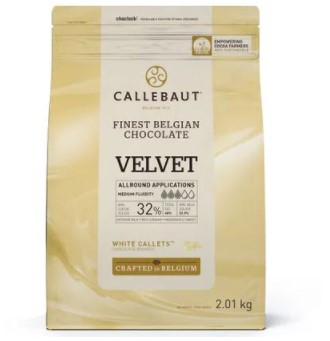 CALLEBAUT Choc Branco Velvet W3 32% Gotas...