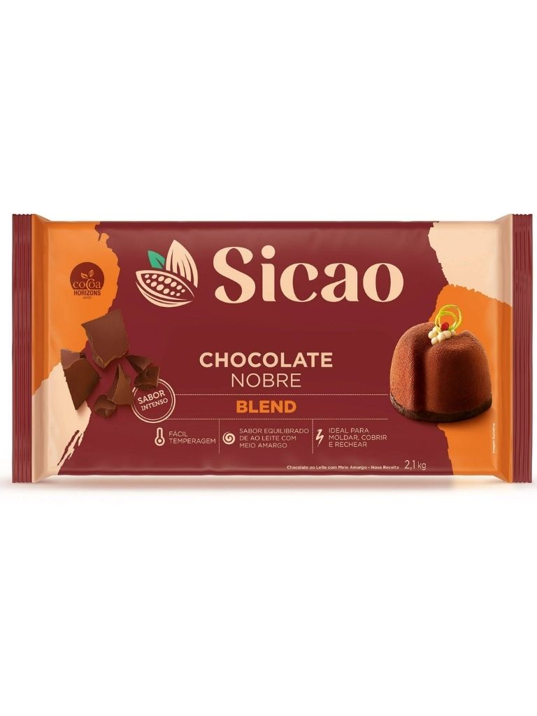 SICAO Choc Blend Barra 2,1kg NOBRE