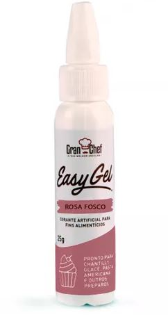GRAN CHEF Corante Easy Gel - Rosa Fosco 25g