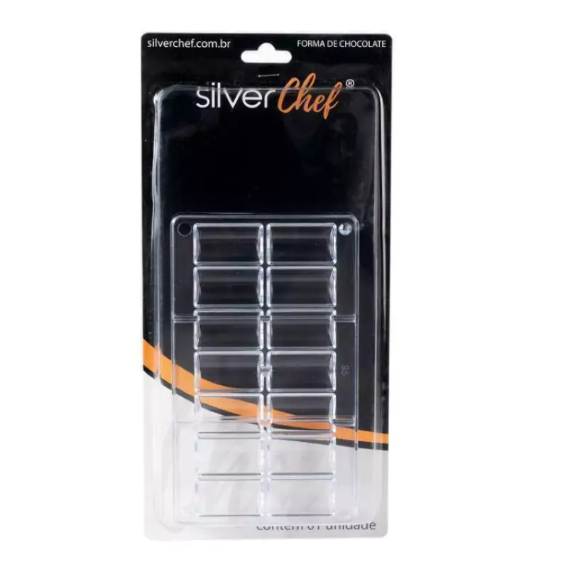 SILV Forma Policarbonato Bombom Cilindros...