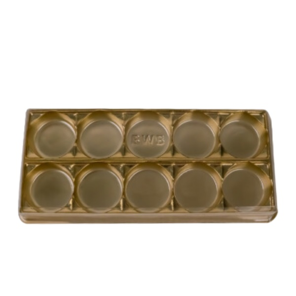 BWB14000 Caixa p/ Bombom c/ 10 Cav. Doura...