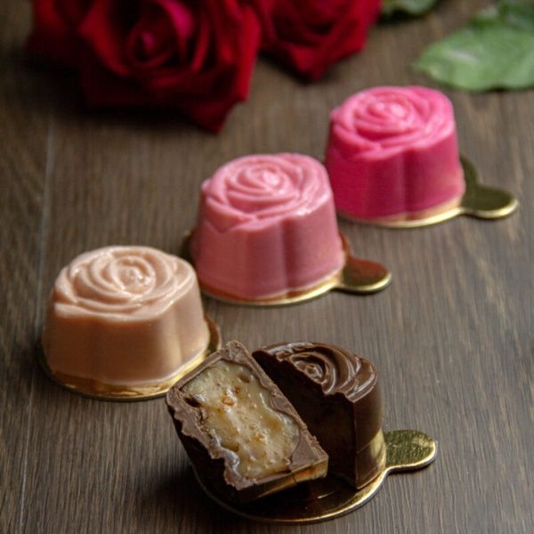 BWB 10391 Forma 3 Partes Trufa Rosa 5 Cav.