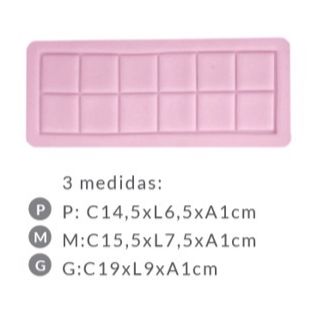 ALLONSY Cortador Quadrado Kit 3pçs