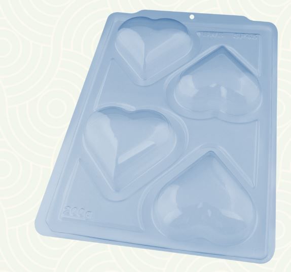 BWB 3514 Forma 3 Partes SP Coração Liso 4...