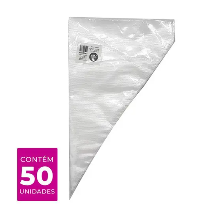 PRIME CHEF Manga descartáveis G com 50 und