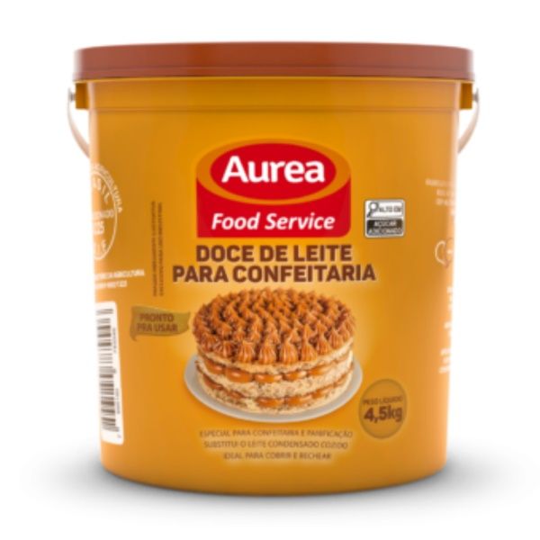 AUREA Doce de Leite para Confeitaria - 4,5kg