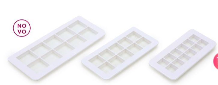 ALLONSY Cortador Quadrado Kit 3pçs