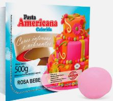 ARCOLOR Pasta Americana ROSA BEBÊ - 500g