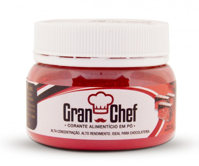 GRAN CHEF Corante Lipo - Vermelho 30g