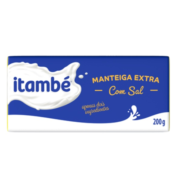 ITAMBÉ Manteiga Extra c/Sal - 200g 