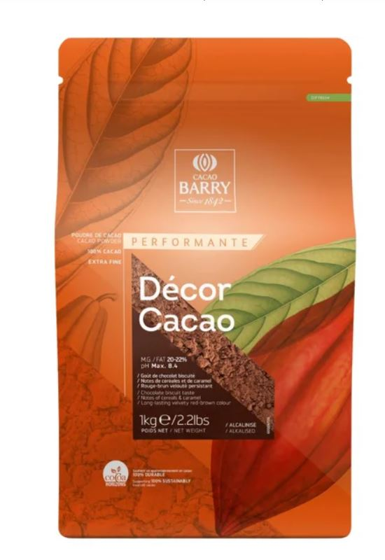 CB Cacau Em Pó 100% Décor Cacao 1Kg