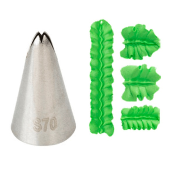 SILV Bico De Confeitar Folha 70 - 1 unid