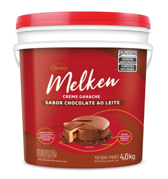 HAR MELKEN Ganache ao leite 4kg
