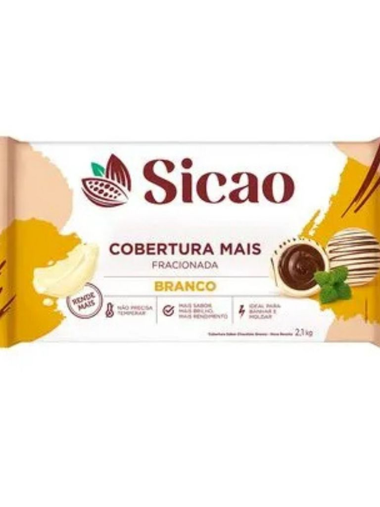 SICAO Cob Branco Barra 2,1kg MAIS