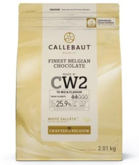 CALLEBAUT Choc Branco CW2 25,9% Gotas 2,01kg