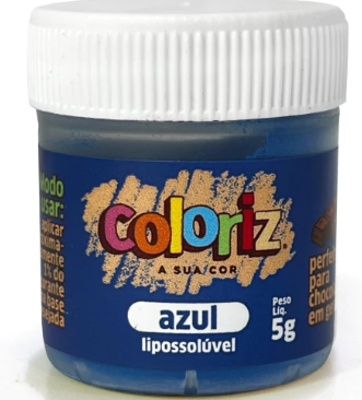 COLORIZ Corante Lipo   - Azul 5g