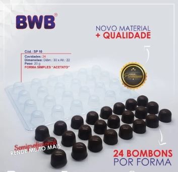 BWB 3516 Forma Simples SP Bombom 24 Cav.