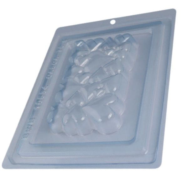 BWB 10534 Forma 3 Partes Barra Coração 1 Cav