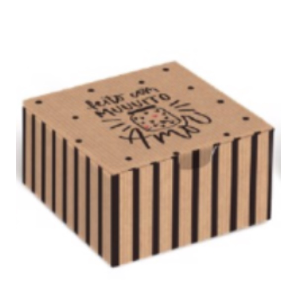 CROMUS Caixa Kraft Divertida p/6 Doces - ...