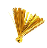 SILV Lacre Metalizado Dourado 11cm x 4mm ...