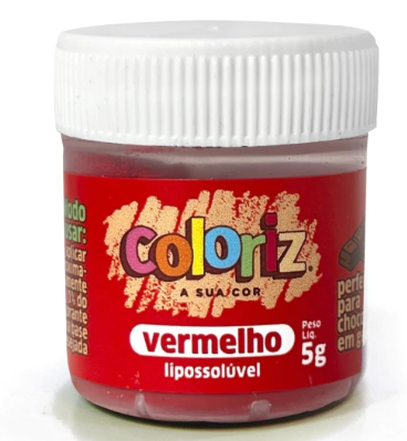 COLORIZ Corante Lipo - Vermelho 5g