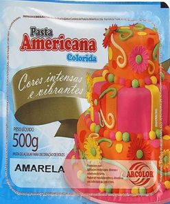 ARCOLOR Pasta Americana AMARELA - 500g